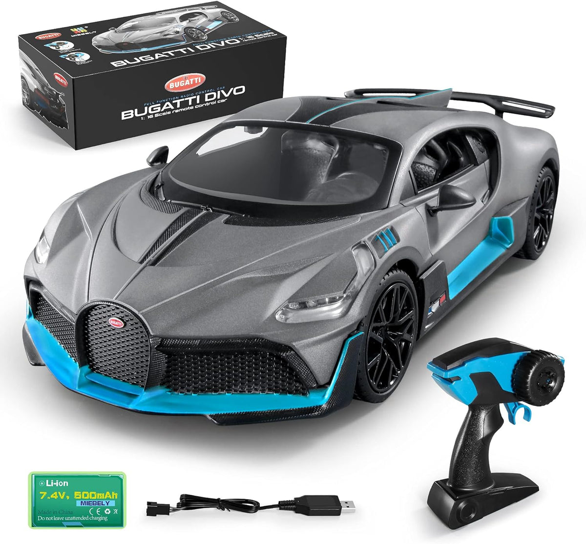 Remote Control Car 1/12 Scale with Lights E912