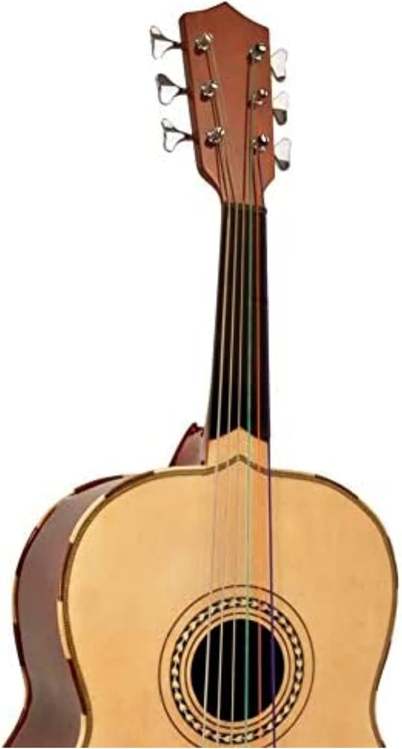 Black 6 String Guitarron J5671