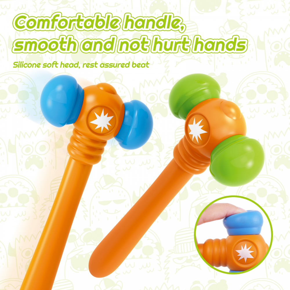 Whack A Mole Game Toy with 2 Hammers B9459