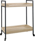 Smoked Oak Cart Q393
