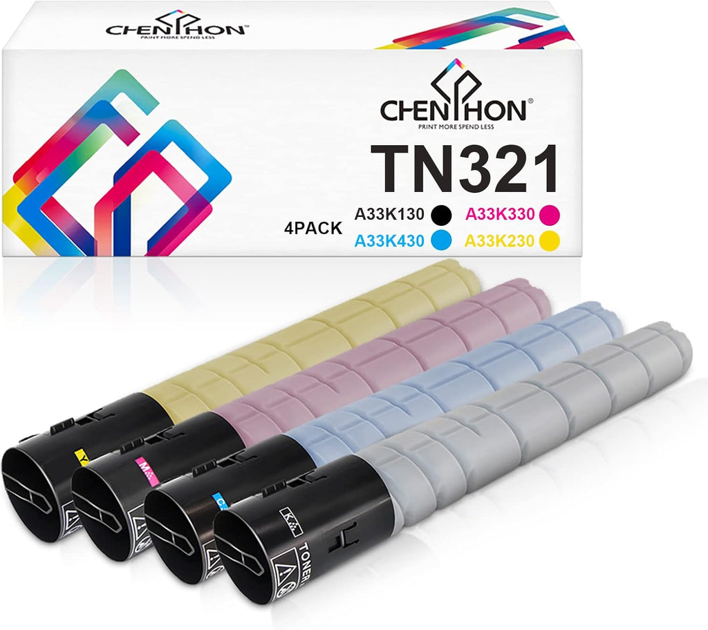 Compatible Toner Cartridge Replacement 4 Pack J1812
