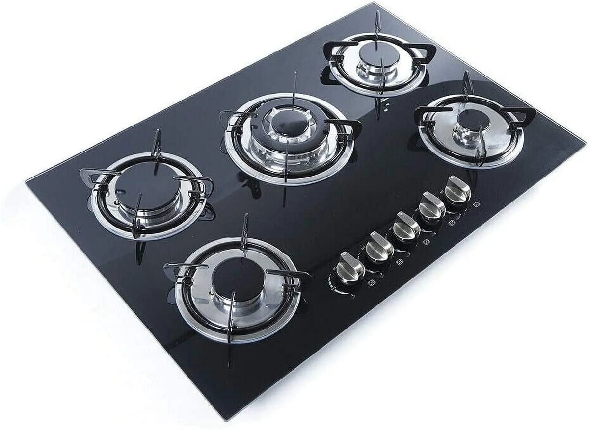 30'' 5 Burners Tempered Glass Gas Cooktop Z46814