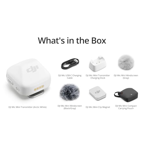 Wireless Microphone, Ultralight, 48h Use, Noise Cancelling C562