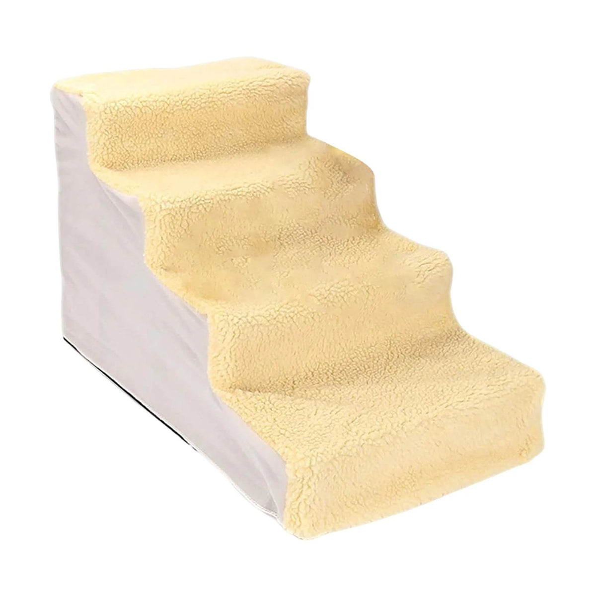 Yellow Non Slip Detachable Washable Pet Stairs P419