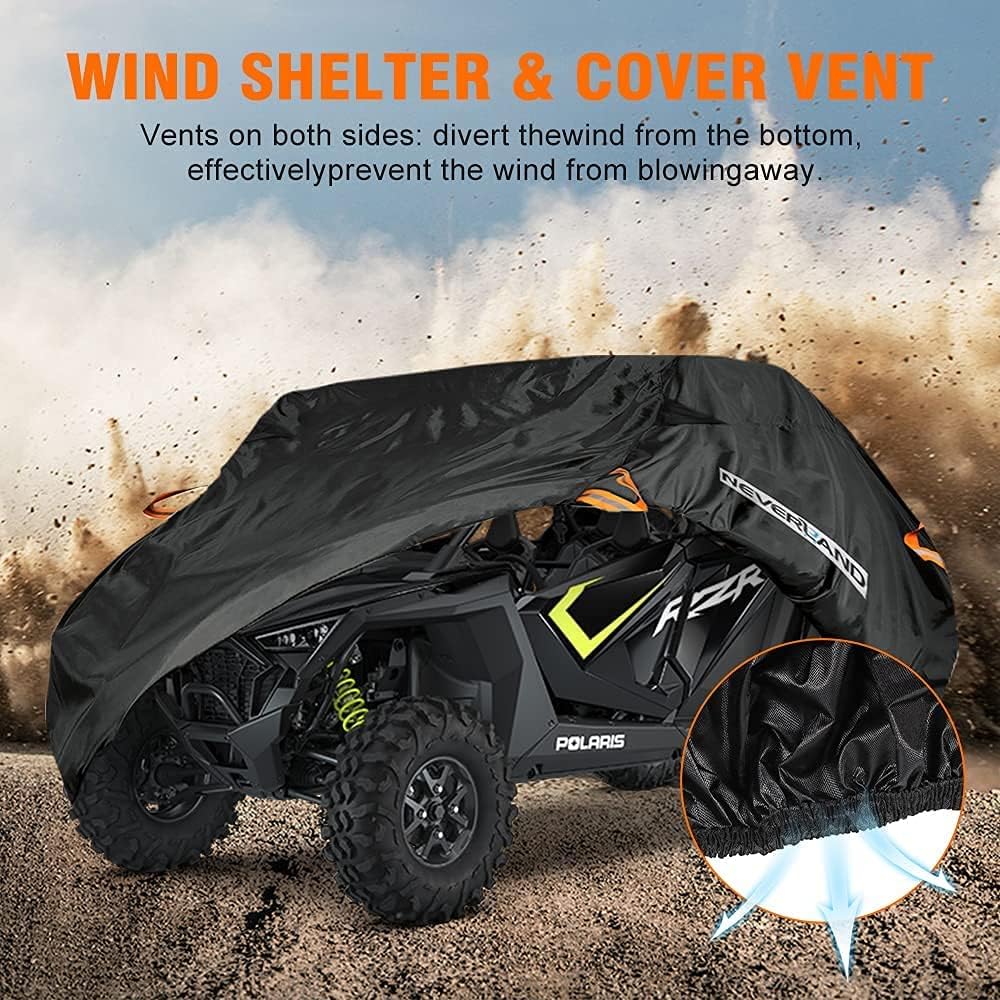 UTV Cover Sun-UV Rain Snow Protector 4-6 Passenger T821467