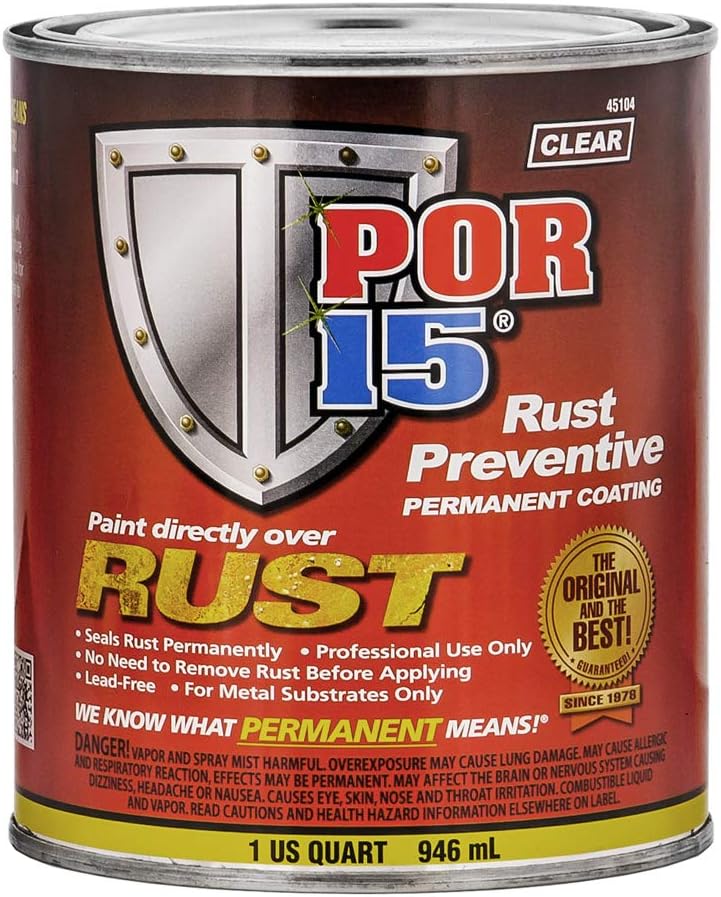 Semi-Gloss Black Rust Preventive Coating A62660