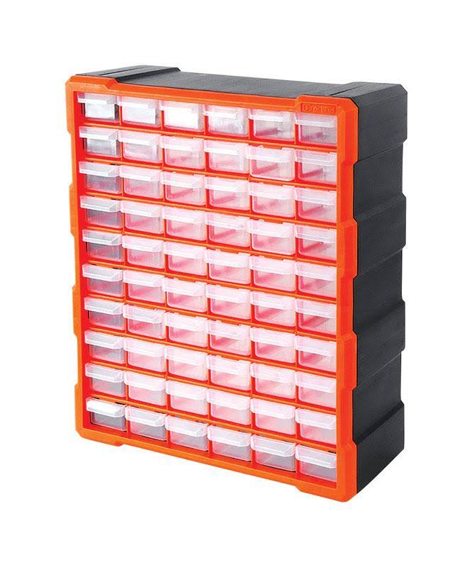 60 Drawer Cabinet Black Orange I6593