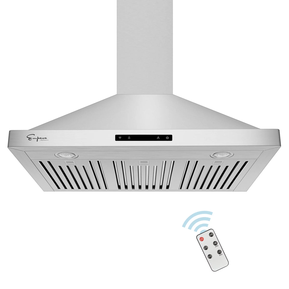 30" Gas Cooktop and 30" Wall Mount Range Hood U17195