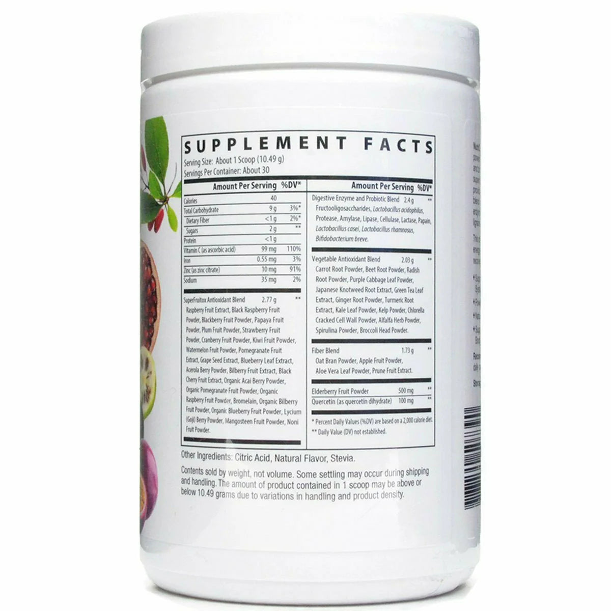 Fruits & Greens Immune Support G606