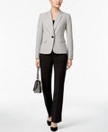 Tan Black Colorblocked Pantsuit S83987
