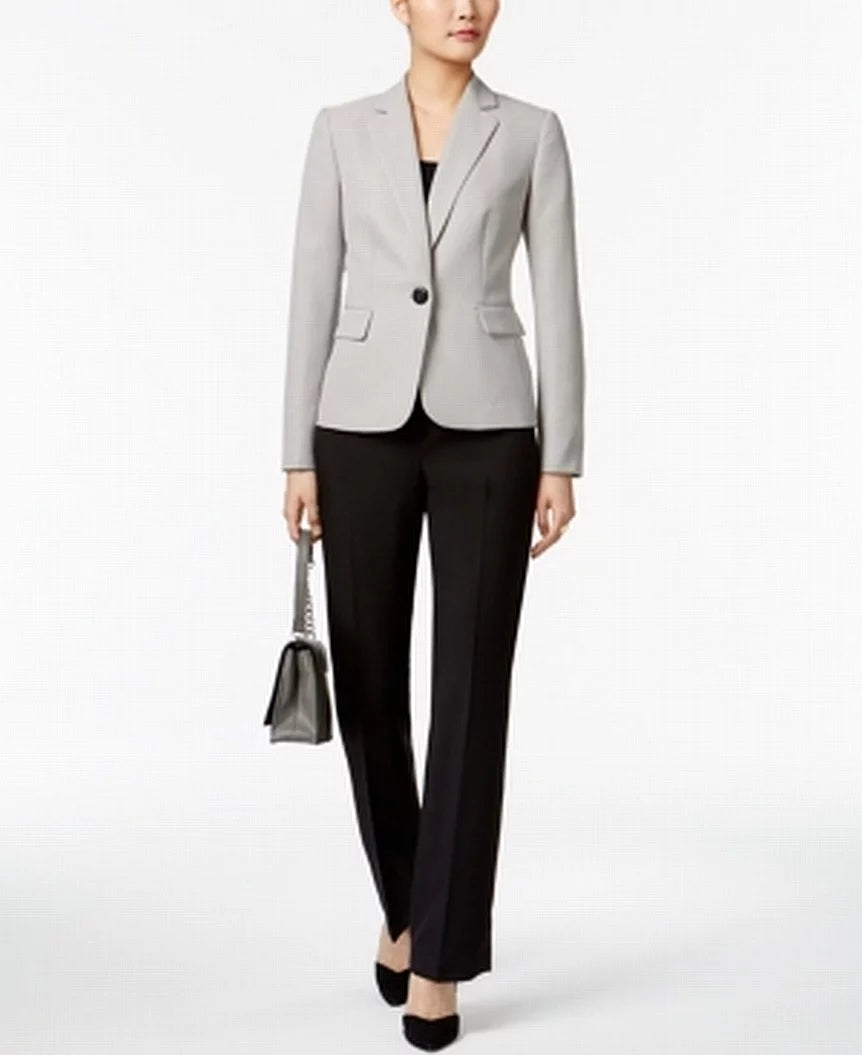 Tan Black Colorblocked Pantsuit S83987