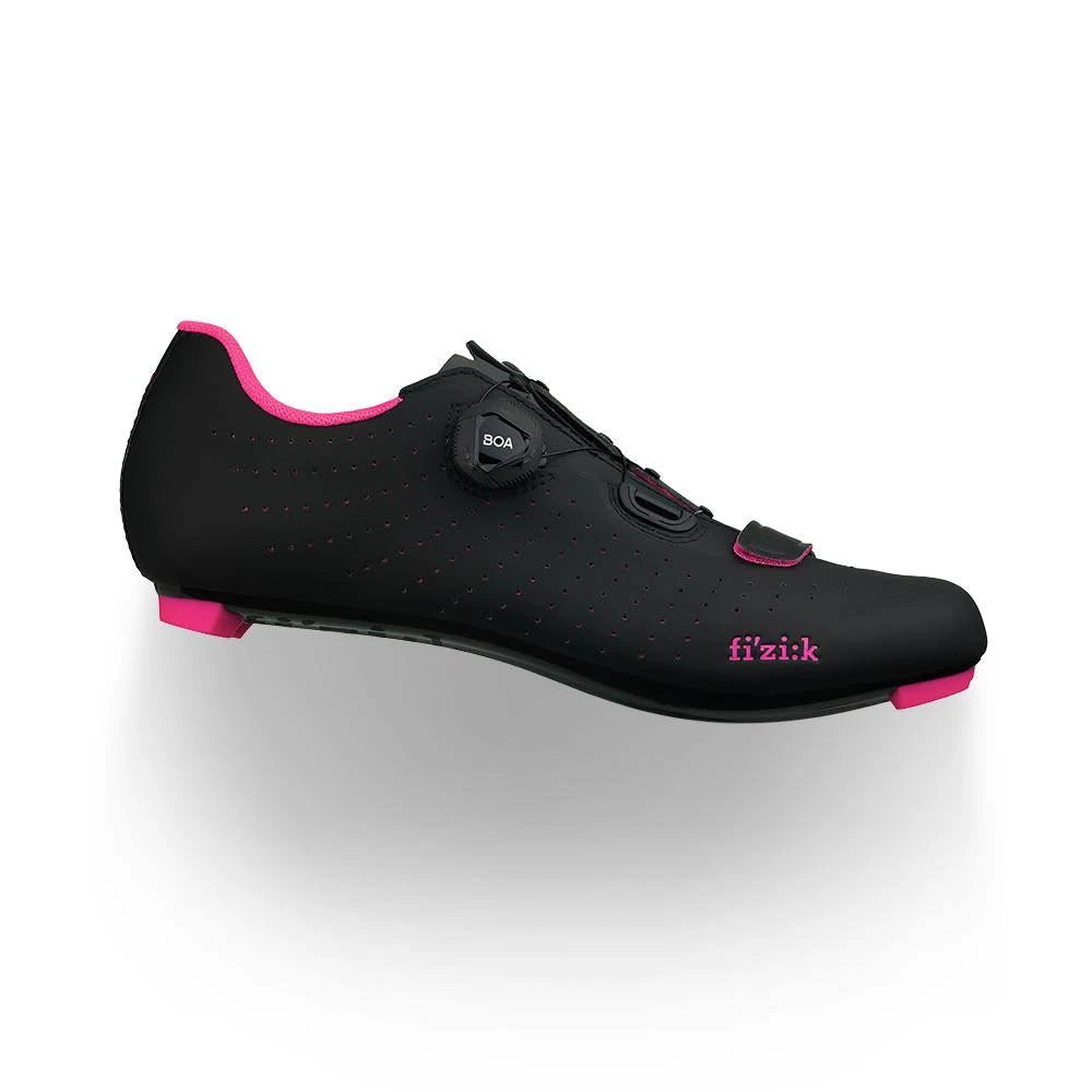 Black/Pink Fluo Road Cycling Shoes T787723