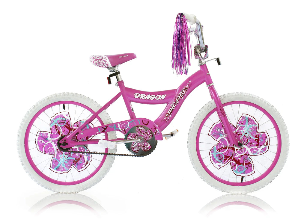 20 In. Girl's BMX Bike Pink O7255