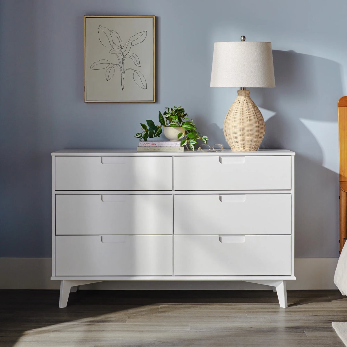 6 Drawer Solid Wood Dresser Q12414
