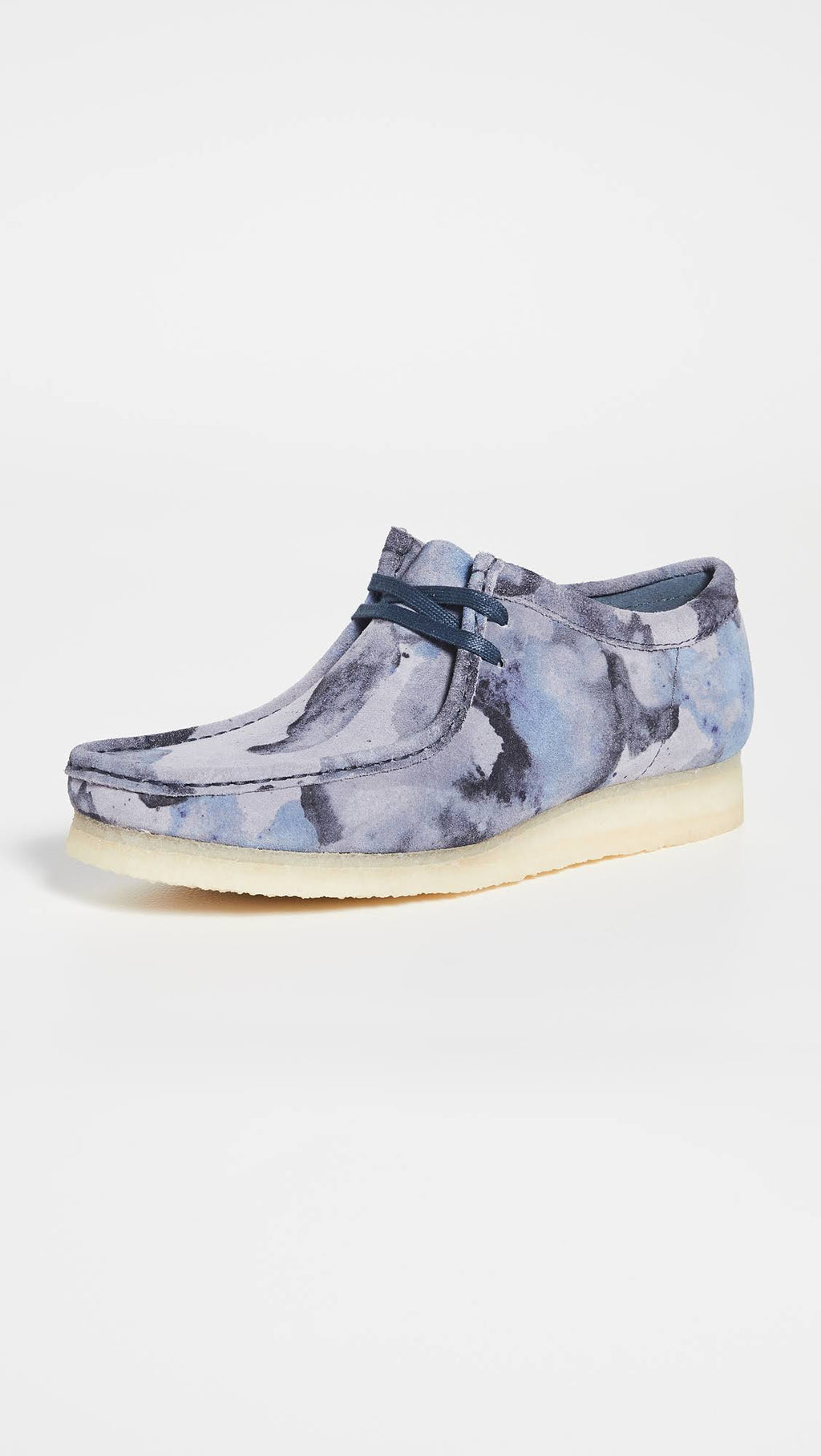 Blue Camo Wallabee Shoes R7918