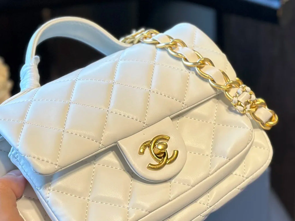 Mini Flap Bag with Top Handle Z64725