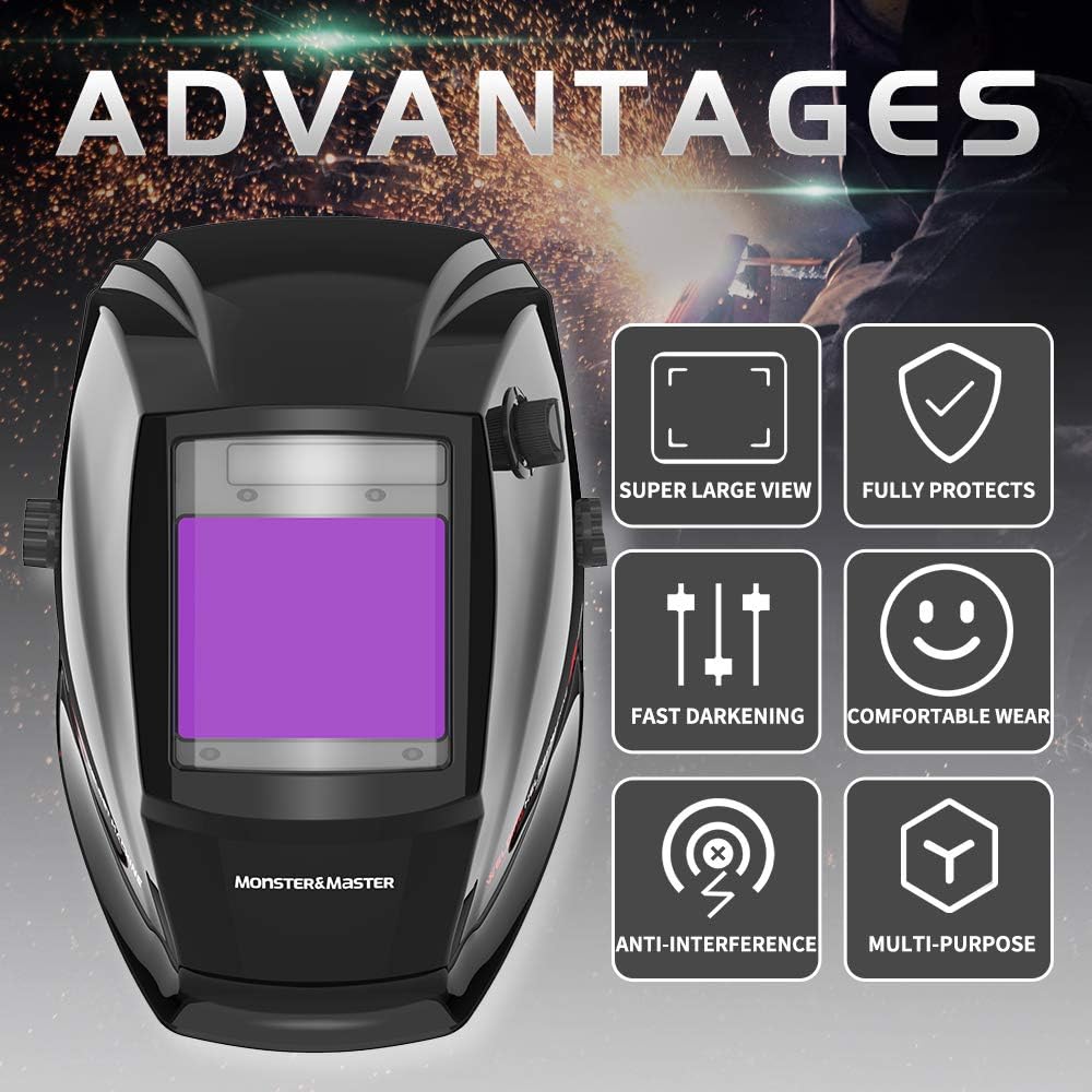 Auto Darkening Welding Helmet Pack of 2 T548109