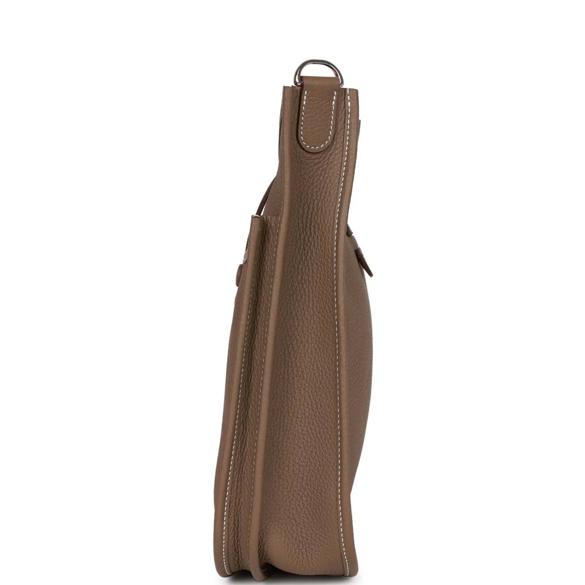 Pre-owned Etoupe Clemence Leather Bag F8926