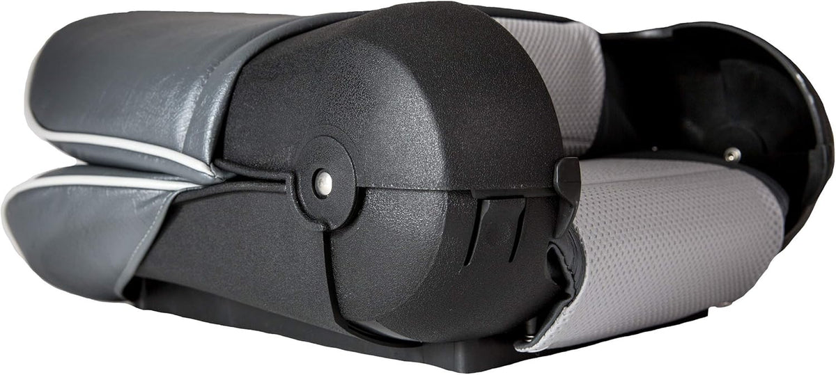 Charcoal/Gray Boat Seat with Welded Cushion T307479