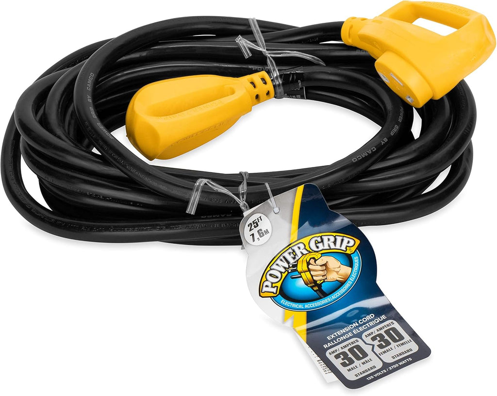 25-Foot 30-Amp 10-Gauge RV Extension Cord, Pack of 2 R67375