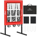 9 Hole Adjustable Height Baseball Pitching Net U28120