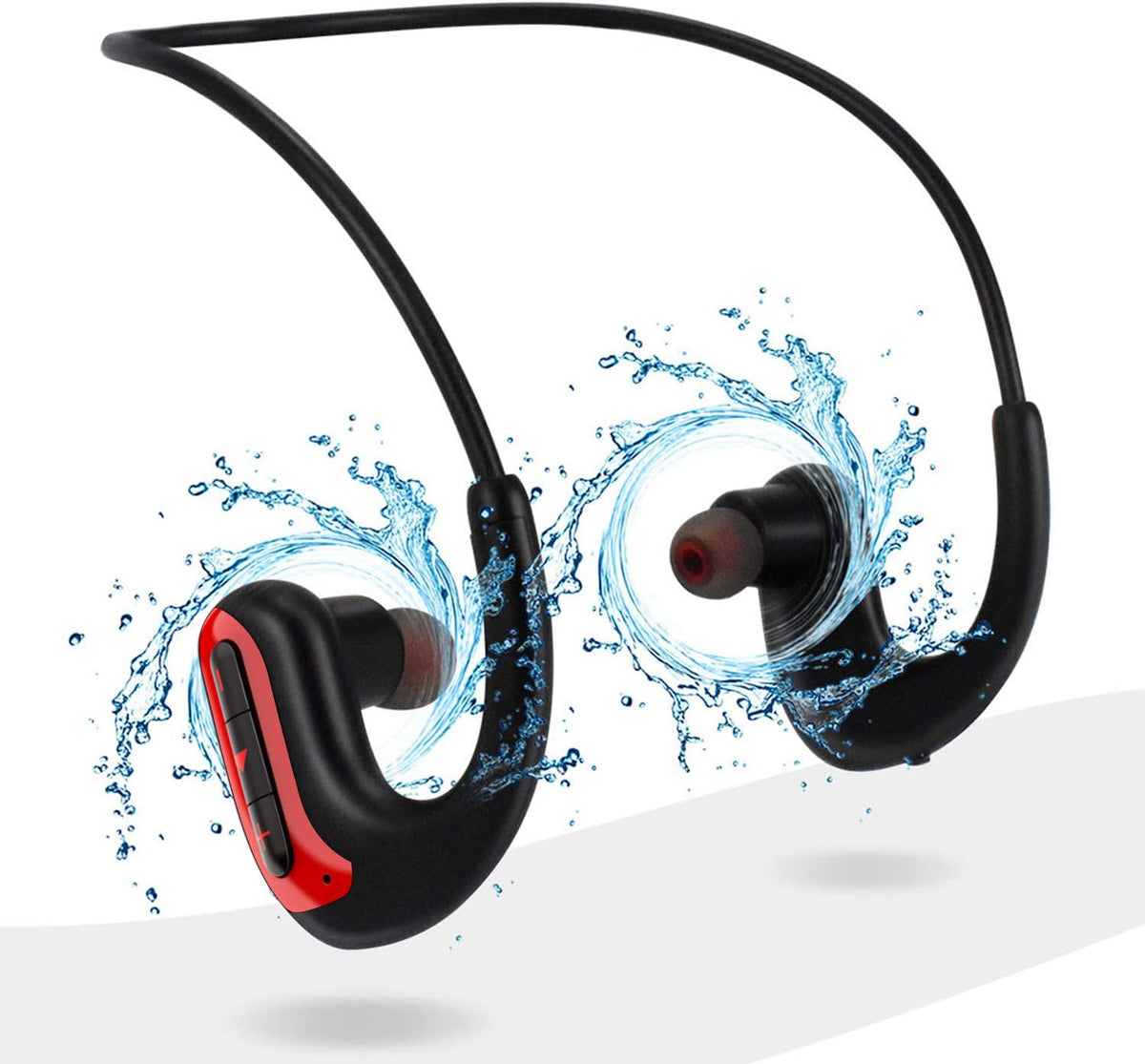 IPX8 Waterproof 8GB Wireless MP3 Headphones S149