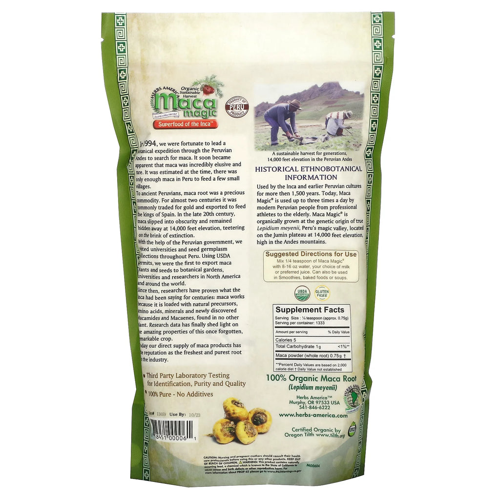 Maca Powder 2.2 Lb G85141