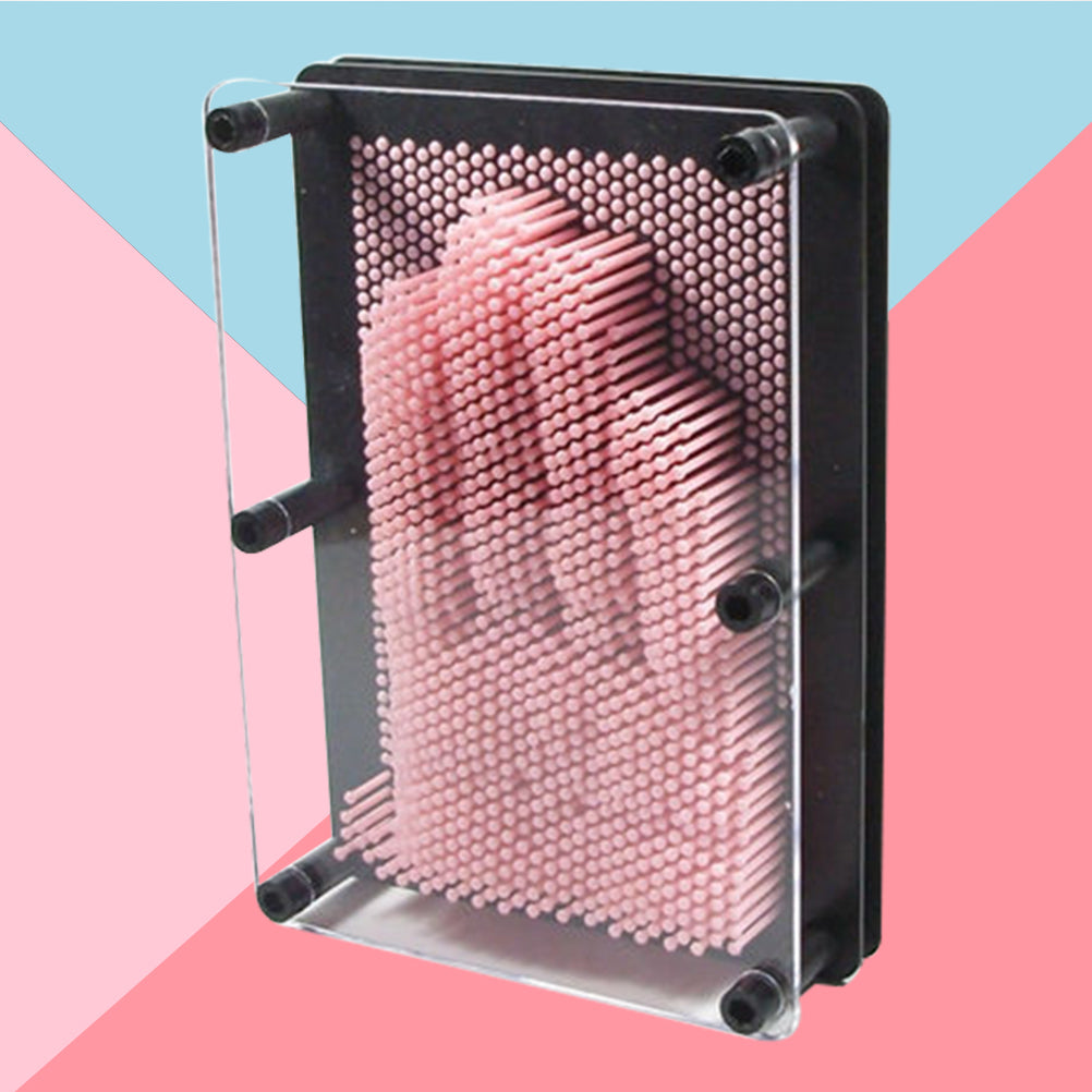 Large Size Pink 3-Dimensional Pin Art Board Toy G285