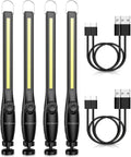 800 Lumens Rechargeable COB LED Work Light 4 Pack P9888