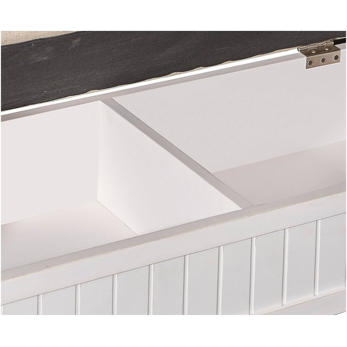 White Storage Bench R800