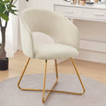 Khaki Velvet Upholstered Accent Chair K2883