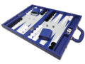 Indigo Blue 16-Inch Backgammon Set U338634