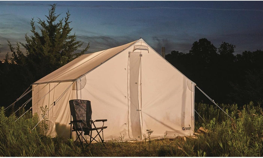 10x12' Canvas Wall Tent with Frame Z313758