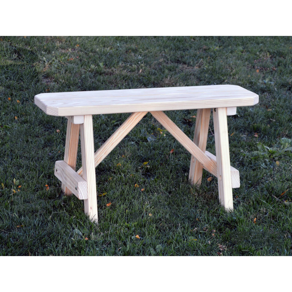 Caribbean Blue Pine Bench B8789