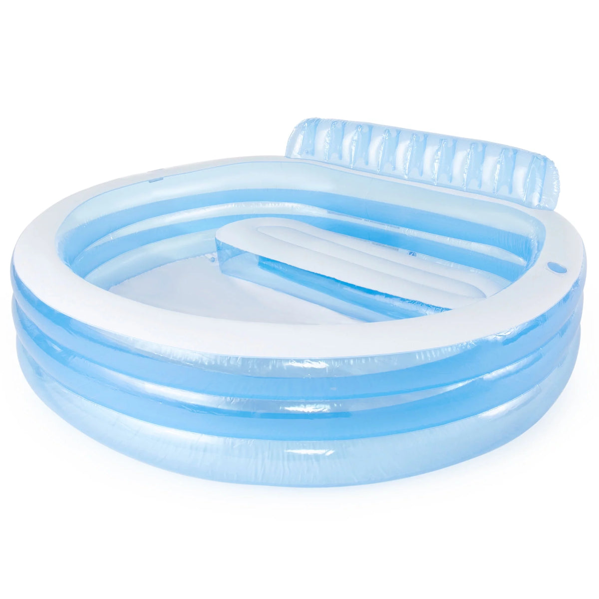 Round Inflatable Above Ground Pool with Seat and Backrest G8189