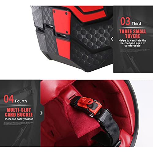 Motorcycle Helmet Full Face Flip Open Helmet DOT Certified I66655