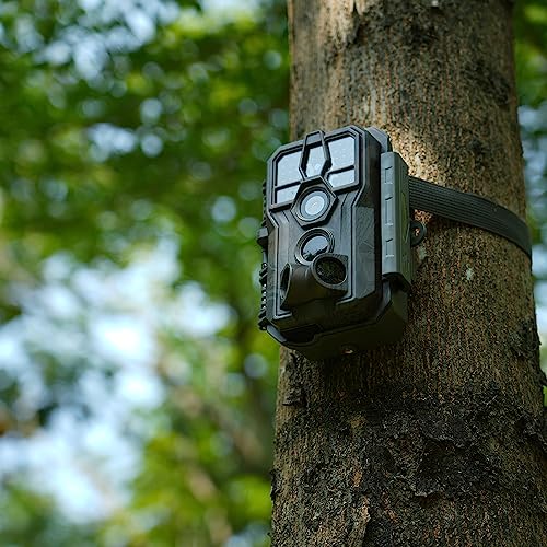 64MP 1296p Trail Camera with 100ft Night Vision J5361