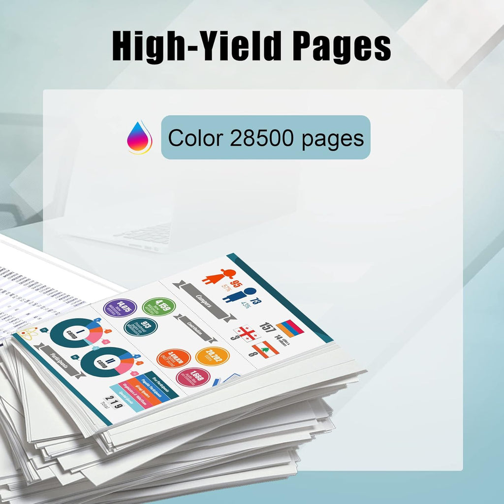 Cyan Toner Cartridge Replacement H6415