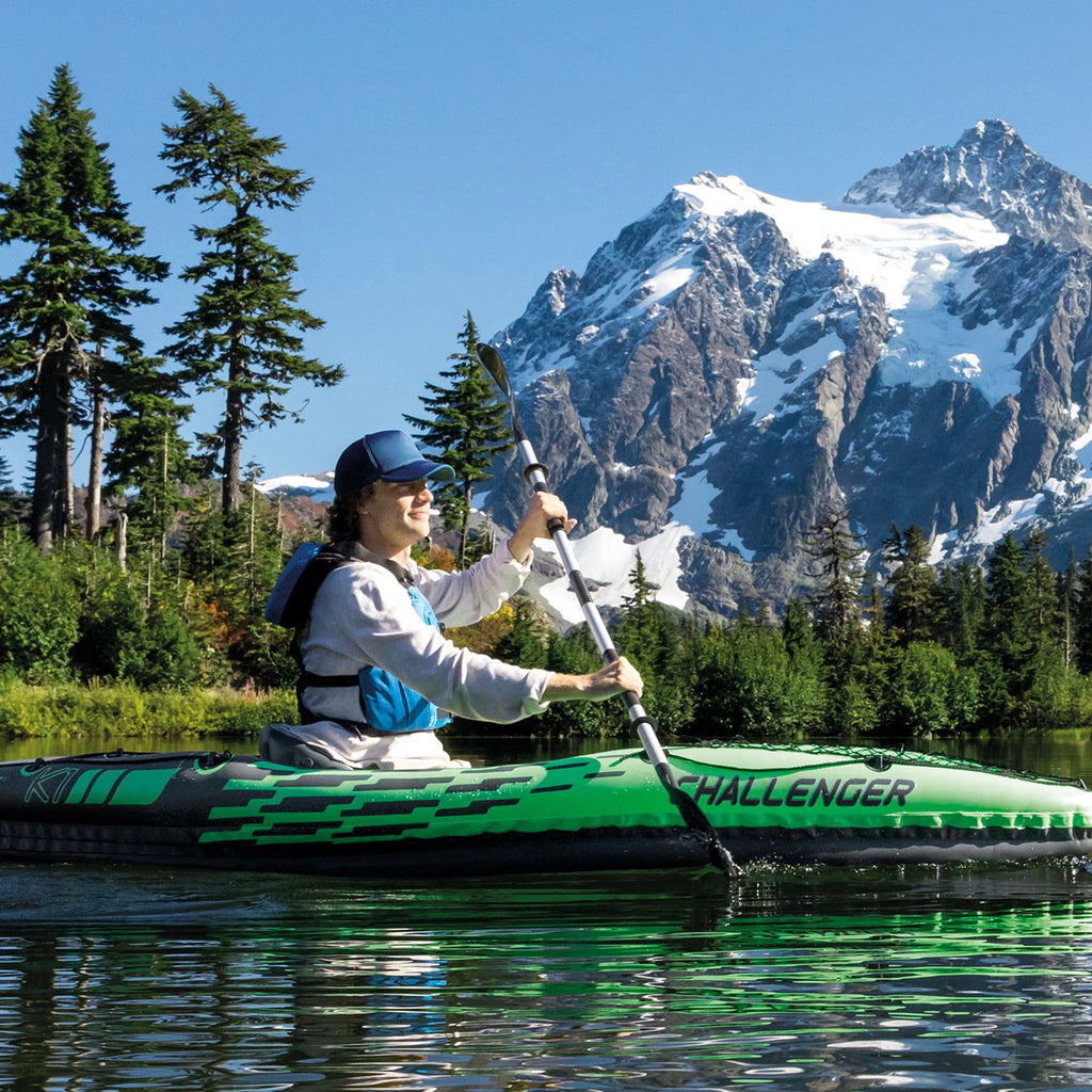 Inflatable Kayak with Oar and Hand Pump Q8718