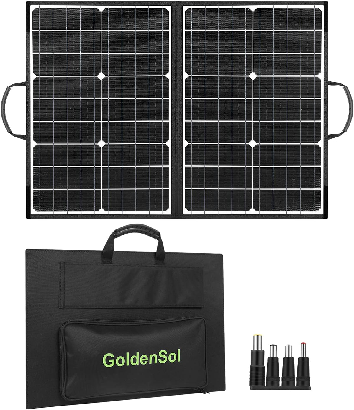 60W Foldable Monocrystalline Solar Panel with USB Ports R71584