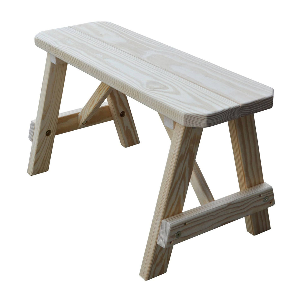 Caribbean Blue Pine Bench B8789