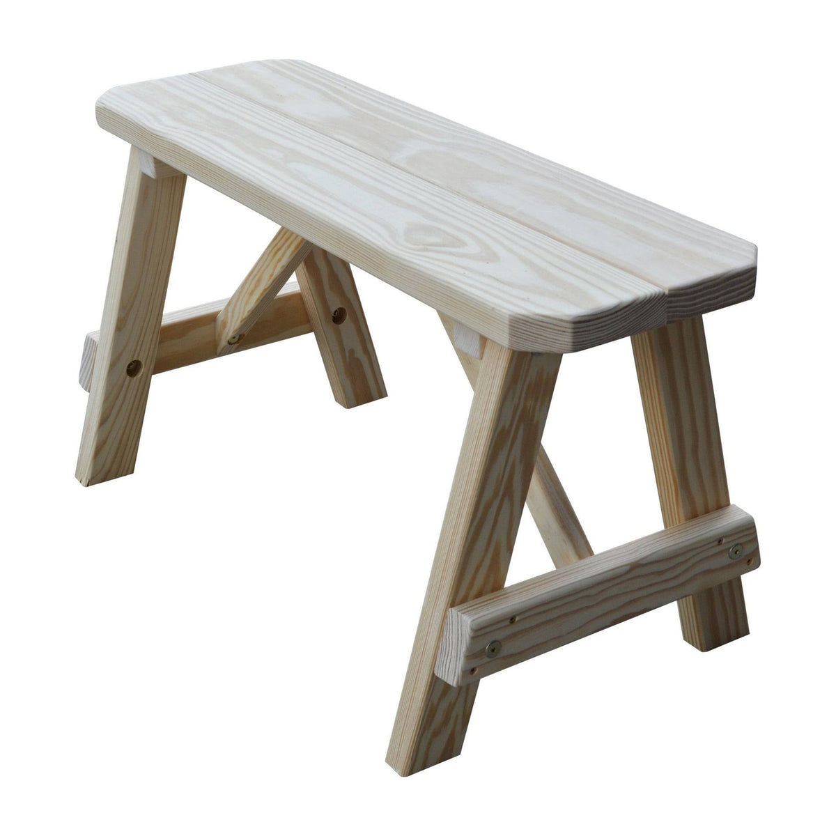 Caribbean Blue Pine Bench B8789