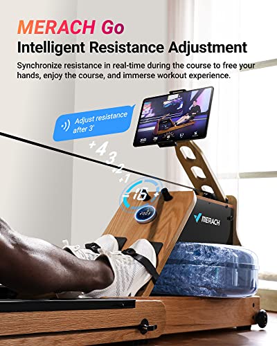 Foldable Water Rowing Machine with 400LBS Weight Capacity M7003