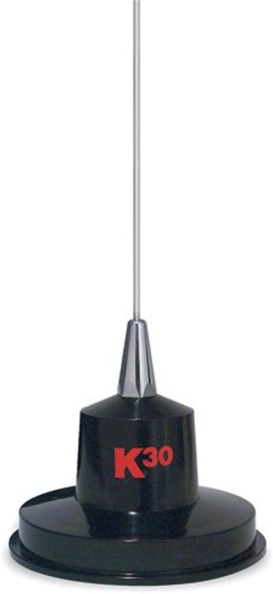 35" Stainless Steel CB Antenna, Black, Pack of 2 I2492