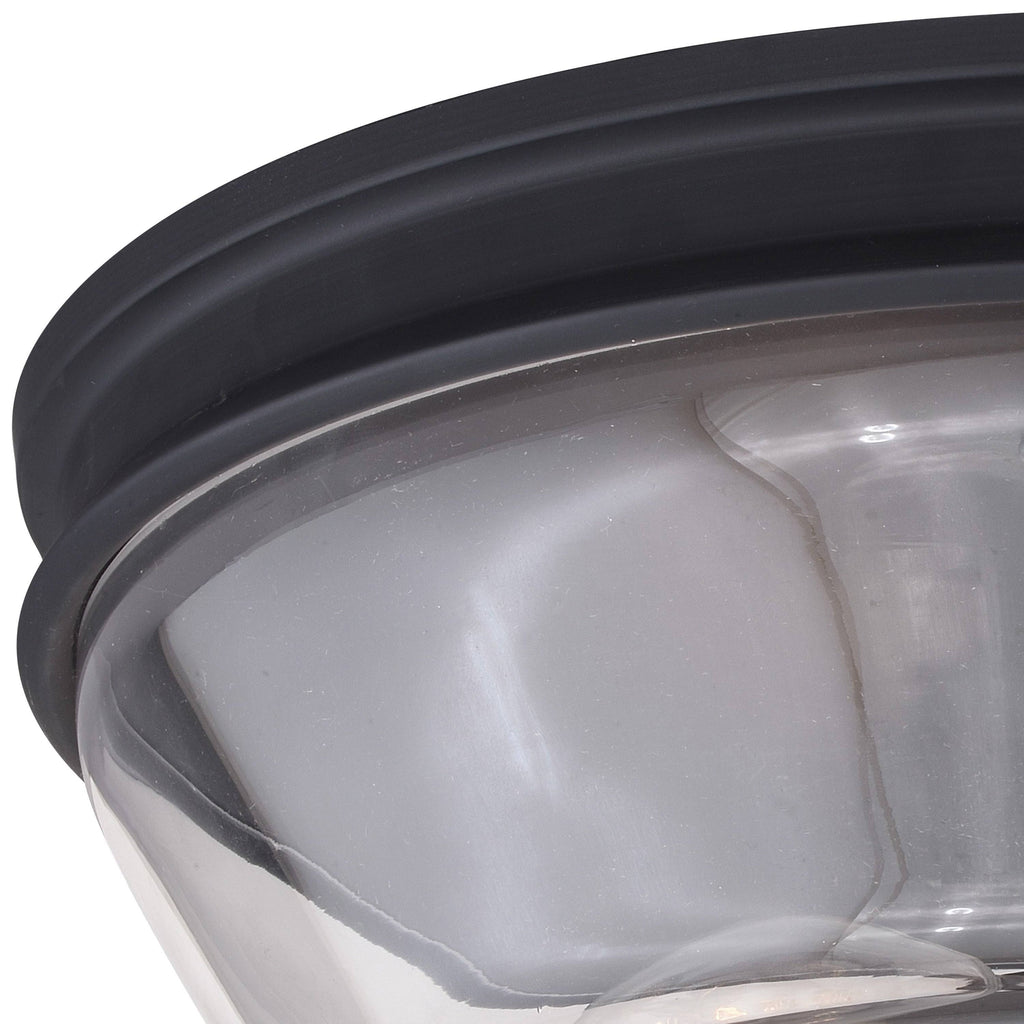 Matte Black Flush Mount Light I504