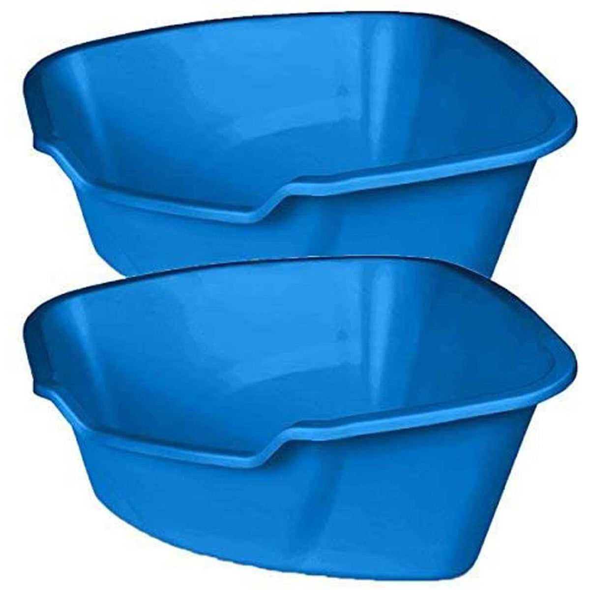 Corner High Sides Cat Litter Pan I97035