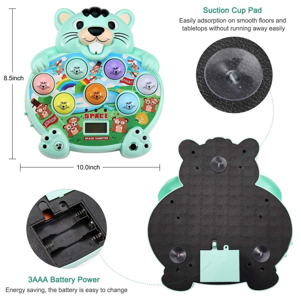 Whack A Mole Game with 2 Soft Hammers U7096