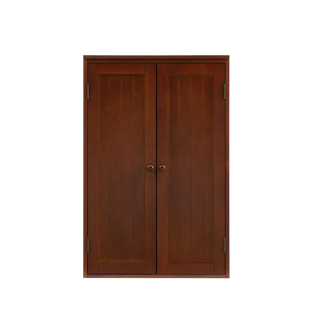 Freestanding Wooden Storage Cabinet with Two Doors Y689199