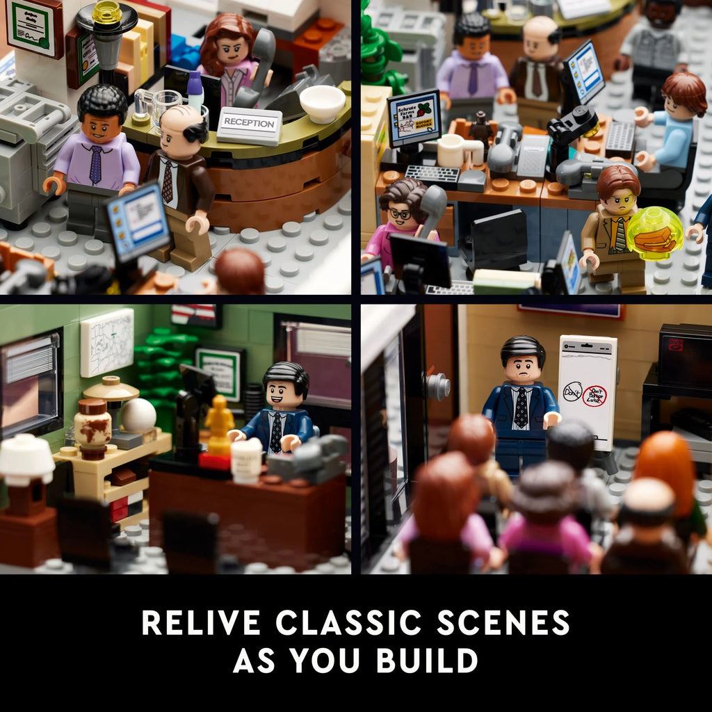 The Office 21336 Building Set, 15 Characters Minifigures S41187