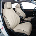 Custom Fit Full Set Car Seat Covers Leatherette Red W188